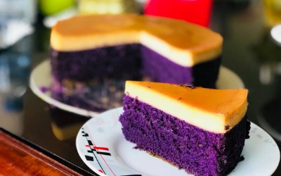 Ube Custard Cake Recipe - Stevia Philippines Erythritol Philippines