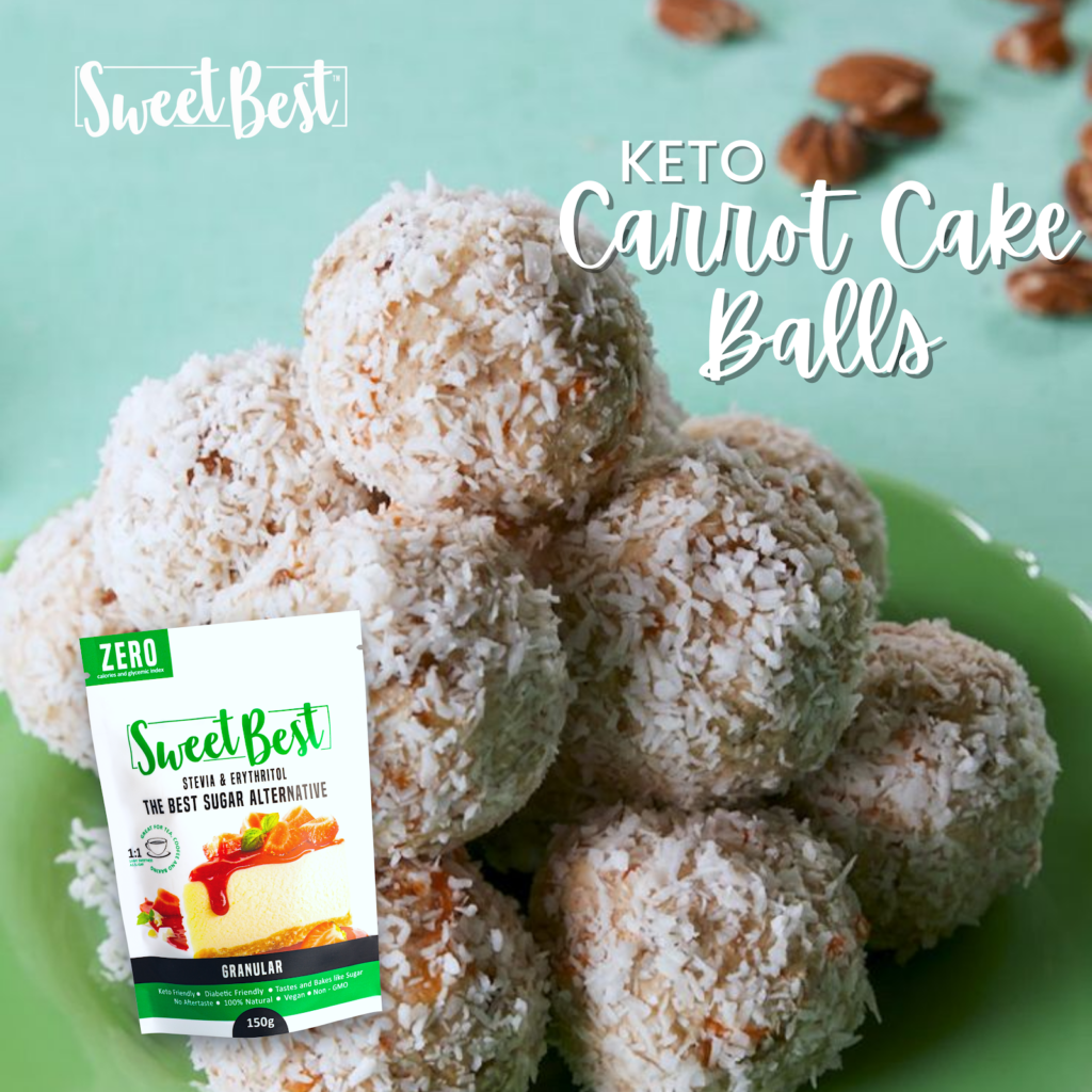Keto Carrot Cake Balls Natural Sweetener Philippines