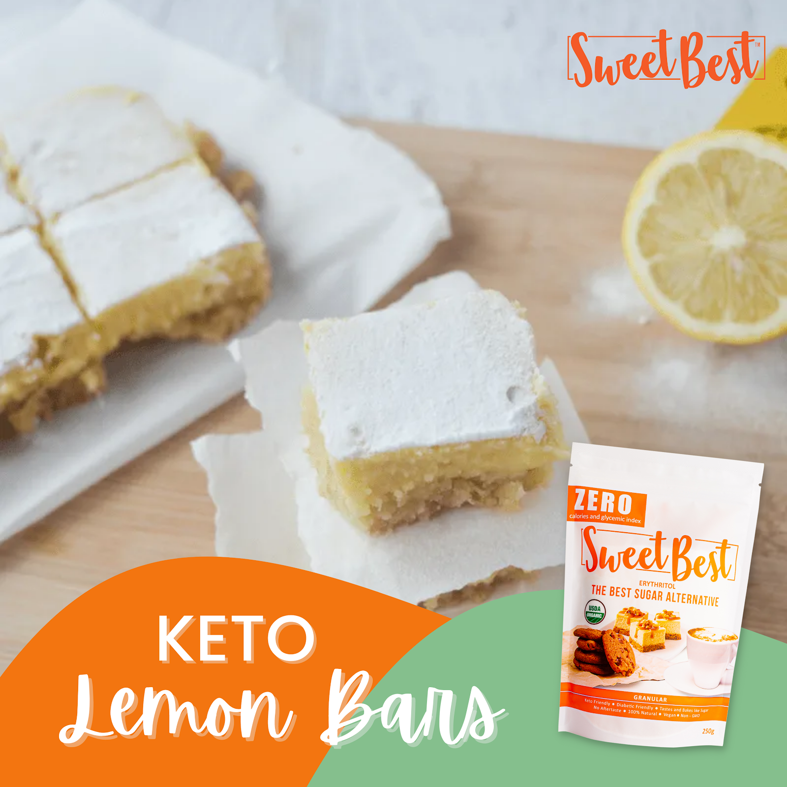 Keto Lemon Bars