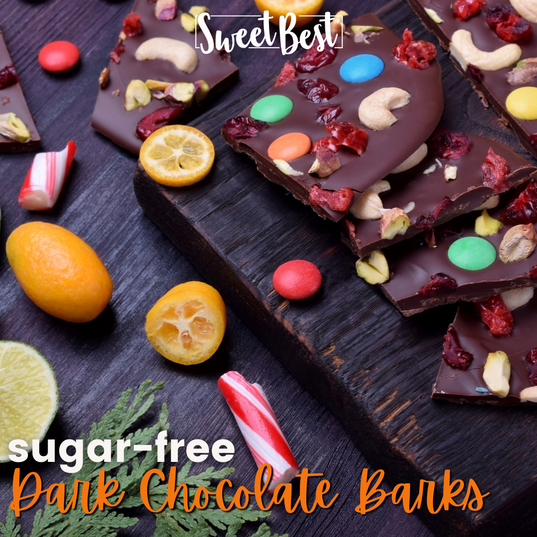 Sugarfree Dark Chocolate Barks