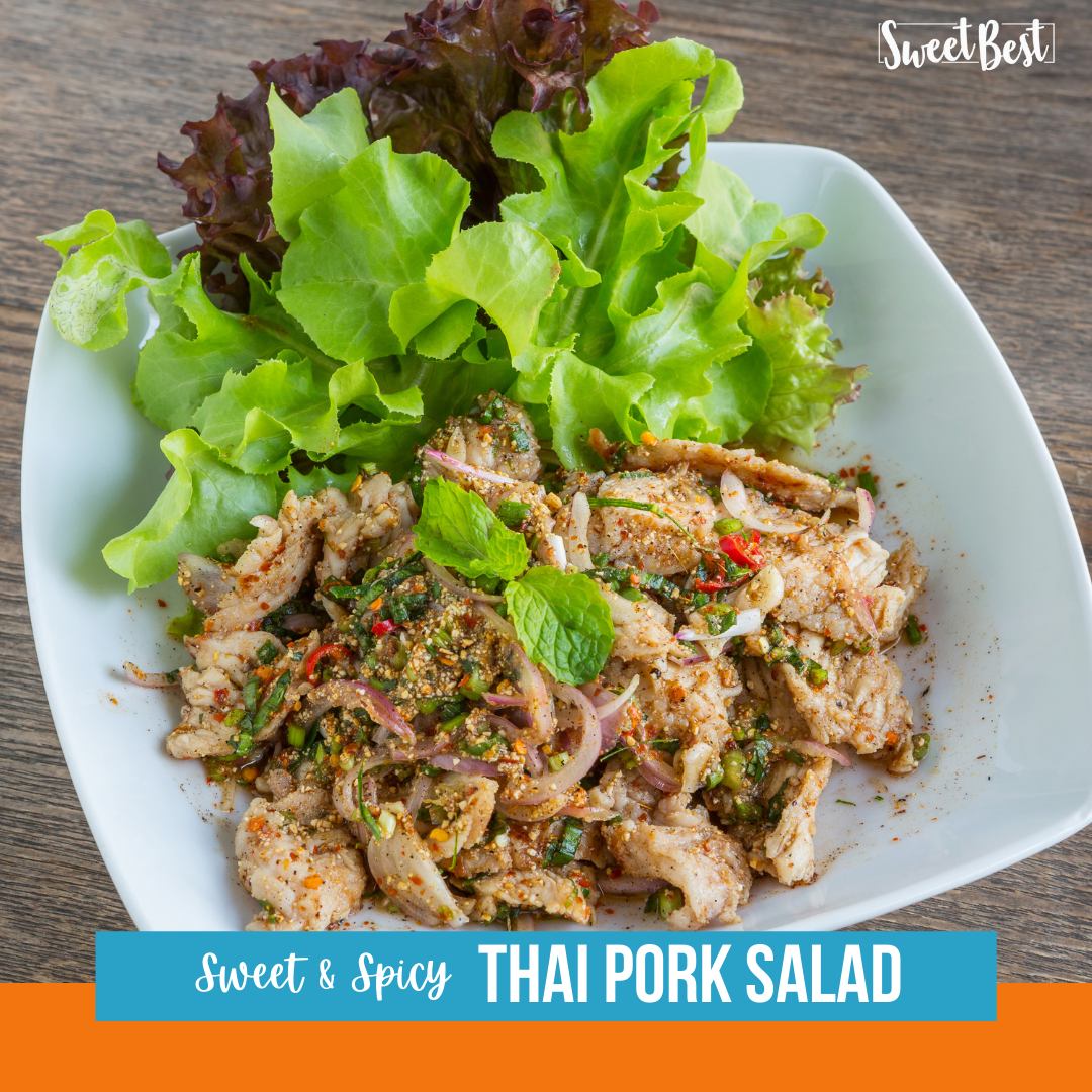 Sweet And Spicy Thai Pork Salad